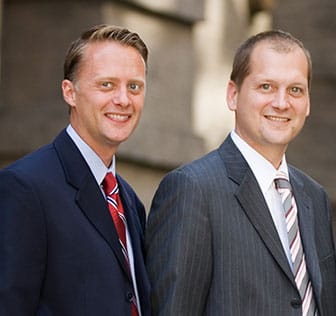 Photo of Randall W. Brown and Stephen C. Thornberry